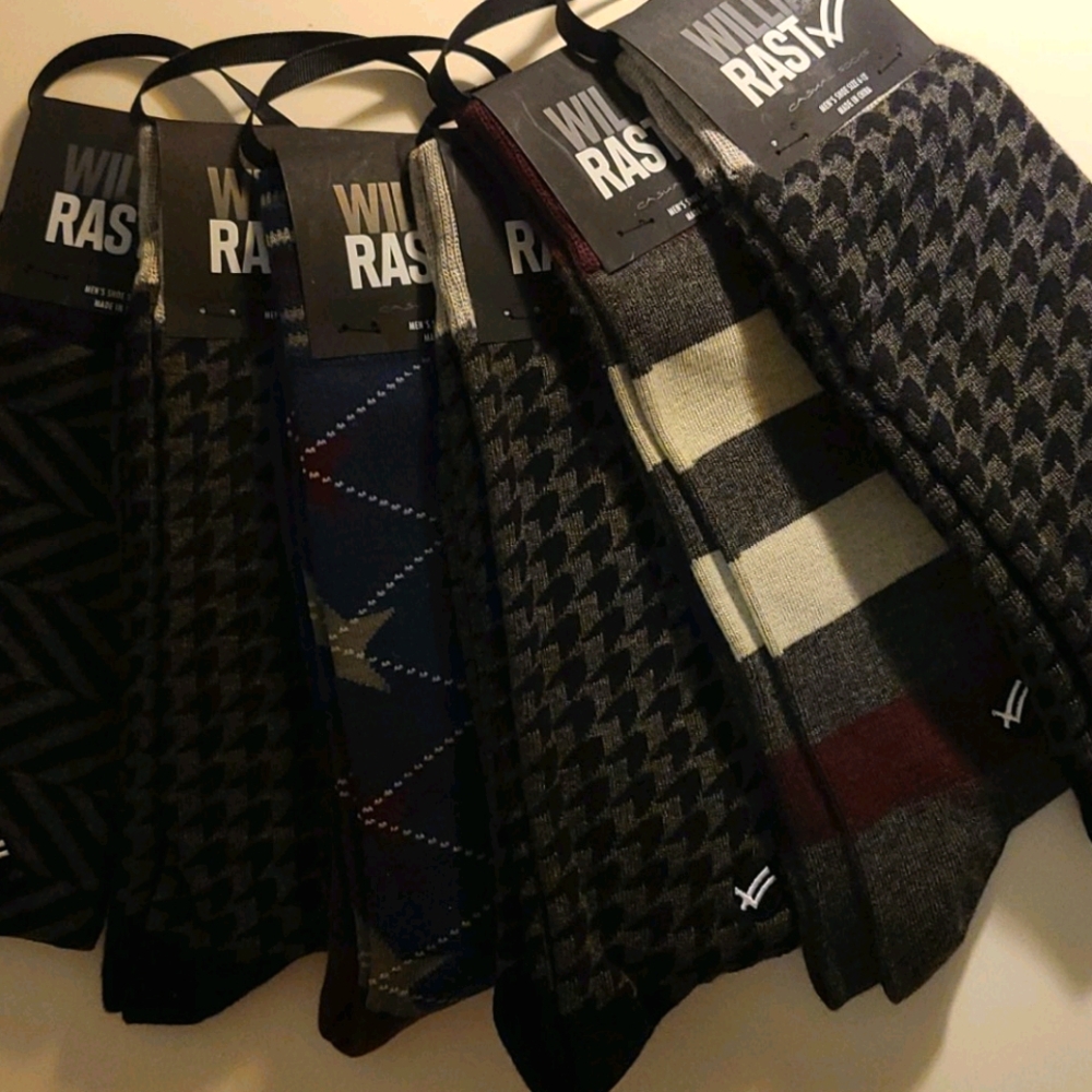 William Rast Socks 6 pairs new